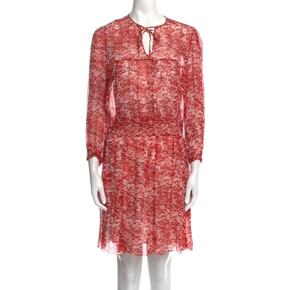 ISABEL MARANT Silk Knee-Length Dress - Picture 4 of 4